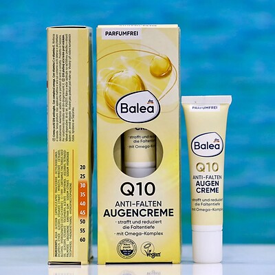 کرم دور چشم ضد چروک قوی کیوتن باله آ - Balea Augencreme Q10 Anti-Falten