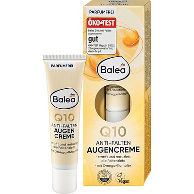 کرم دور چشم ضد چروک قوی کیوتن باله آ - Balea Augencreme Q10 Anti-Falten