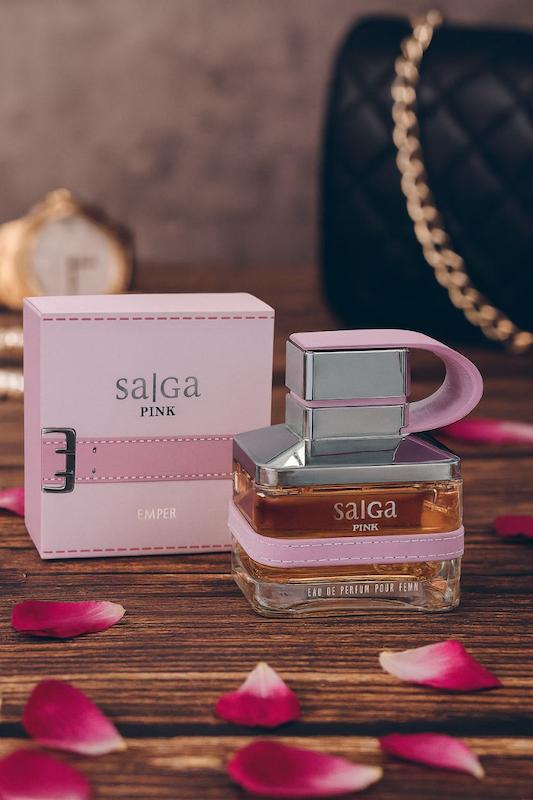 ادکلن زنانه امپر مدل ساگا پینک