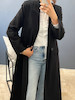 اورکت لینن مشکی