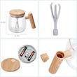 لیوان شیشه ای همزن دار