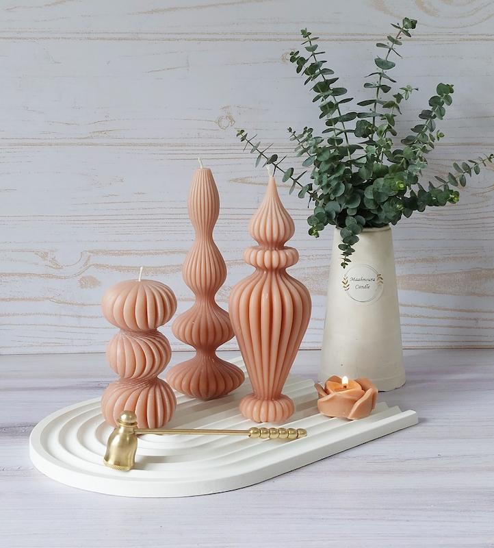 ست شمع فانوس