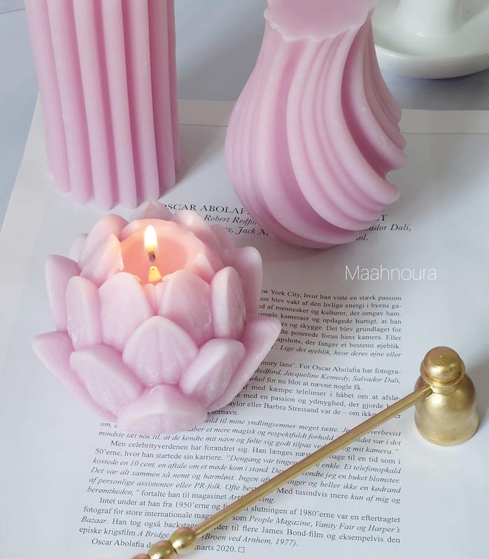 شمع گل لوتوس 