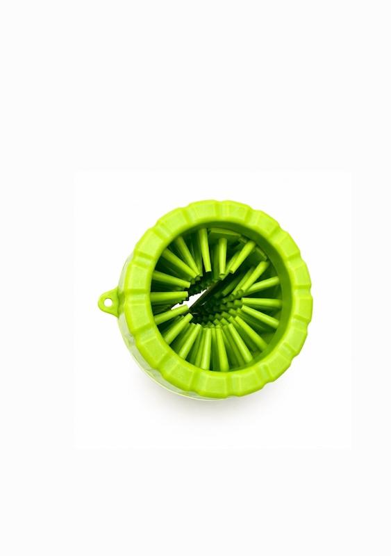 پاشور و پنجه شور سگ و گربه سافت جنتل Soft Gentle Silicone Bristles سایز L