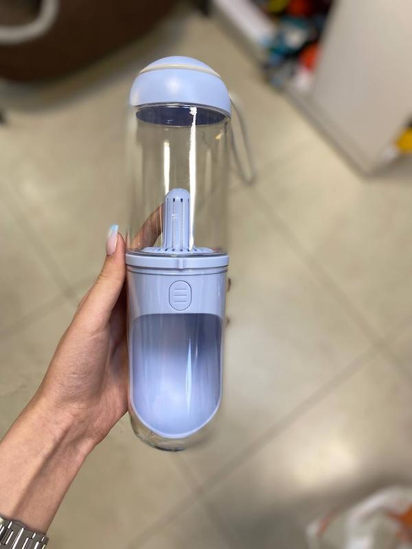 بطری آبخوری قمقمه اتوماتیک فیلتردار سگ و گربه 