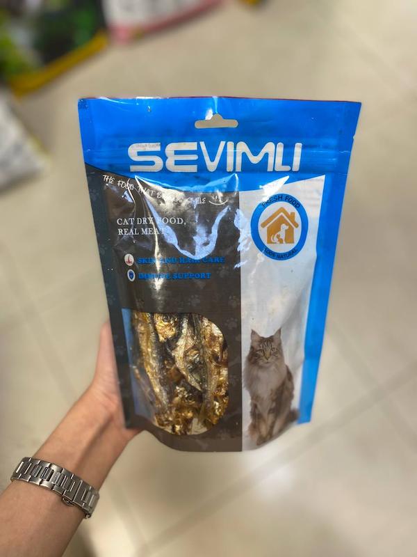 تشویقی ماهی کلیکا مخصوص گربه برند سویمیلی | sevimili