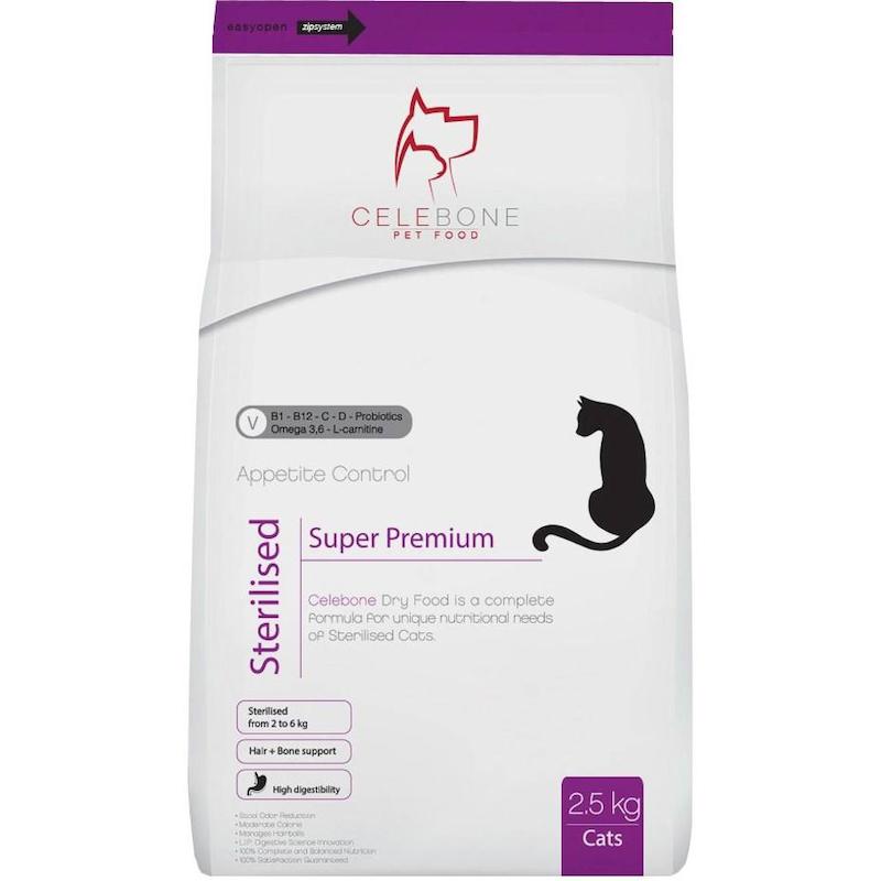 غذا خشک گربه بالغ عقیم سلبن 2/5 کیلوگرم Sterilised
