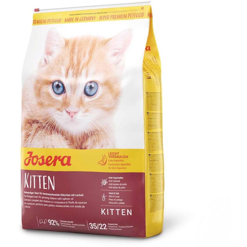 غذای خشک بچه گربه کیتن جوسرا مدل Kitten وزن ۱ کیلوگرم فله ای طعم مرغ