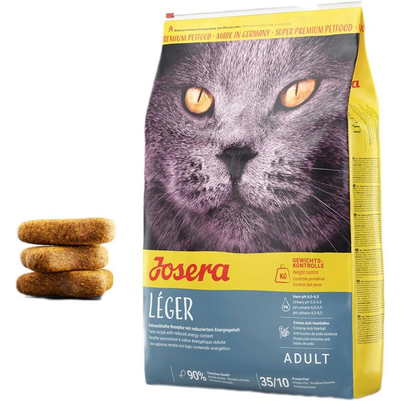 غذای خشک گربه برندجوسرا مدل لجر مناسب گربه عقیم شده با طعم مرغ ۱ کیلوگرم JOSSERA LEGER