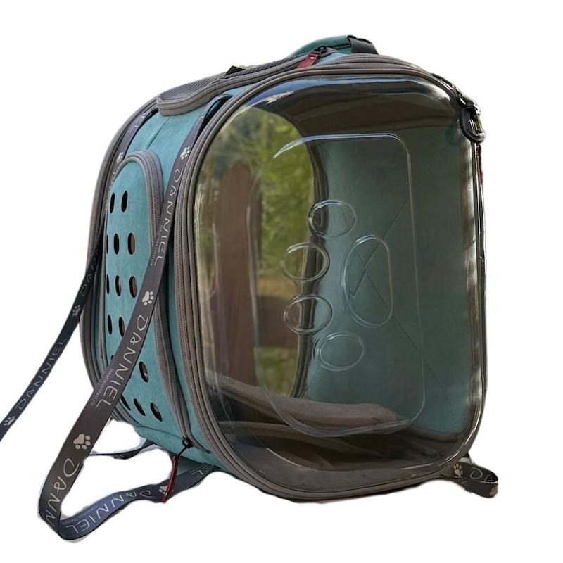 کیف و کوله حمل سگ و گربه مدل Zebra دو طرف شفاف برند دنیل