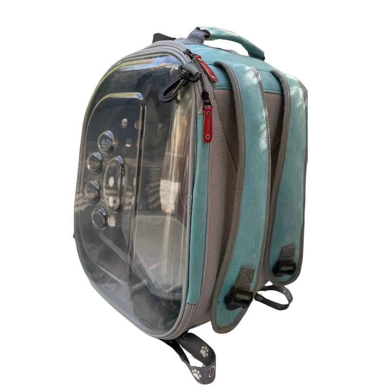کیف و کوله حمل سگ و گربه مدل Zebra دو طرف شفاف برند دنیل