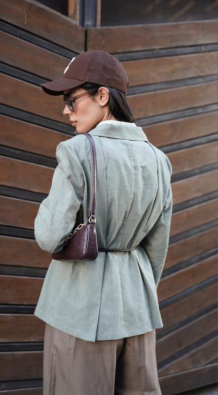 کت لینن کلاسیک