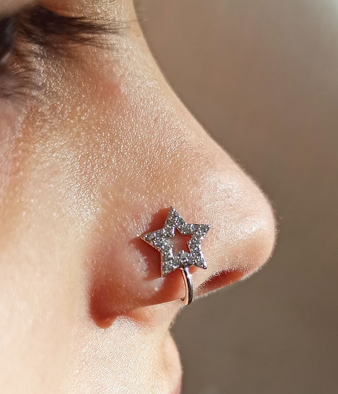 پیرسینگ فیک بینی