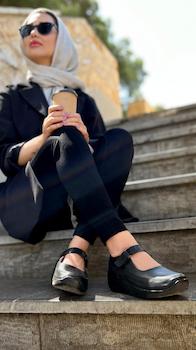 کفش طبی چرم