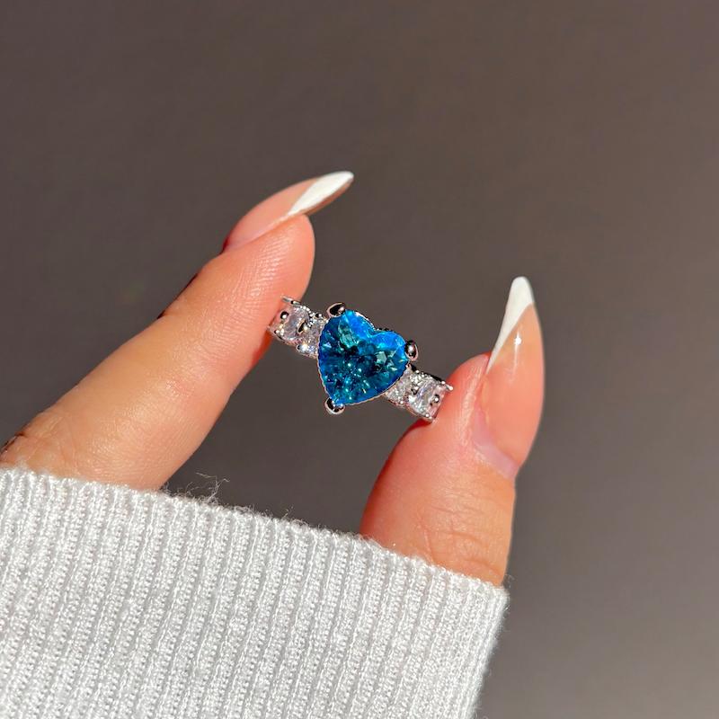 انگشتر قلب لاو(متوسط)