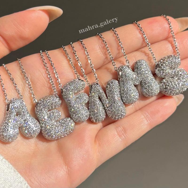 گردنبند حروف(پفکی)