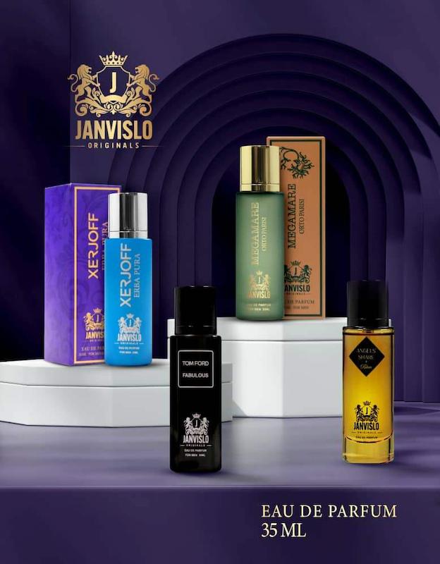 عطر 35 میل جانویسلو در 16 رایحه janvislo