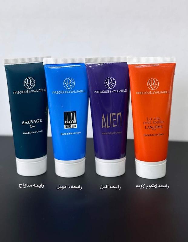 کرم مرطوب کننده دست و صورت پی اند وی p&v