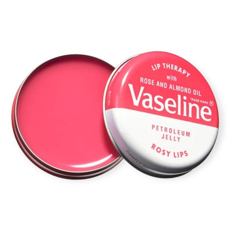 بالم لب وازلین VASELINE صورتی مدل گل رز