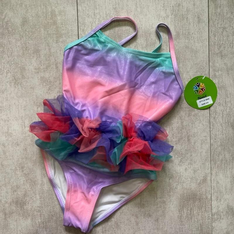 مایو کمر توردار ۳ تا ۴ سال