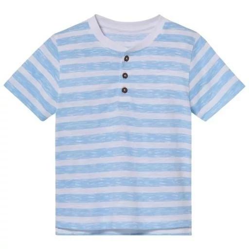 تیشرت سه دکمه ۲ تا ۸ سال