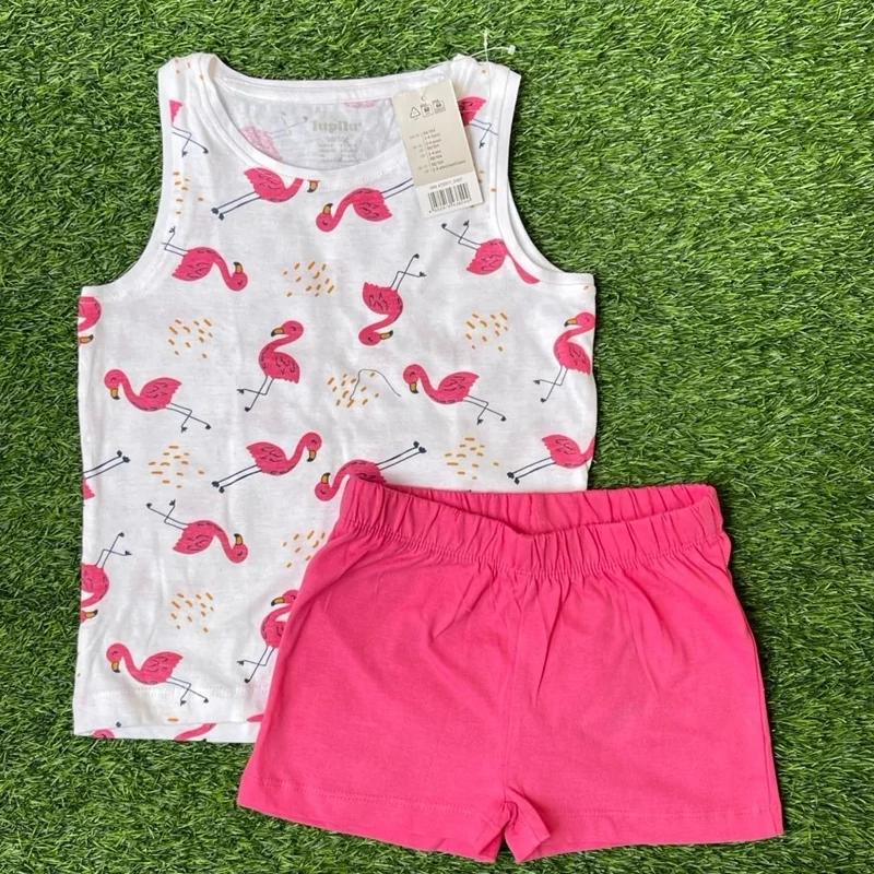 ست رکابی وشلوارک 2 تا 8 سال