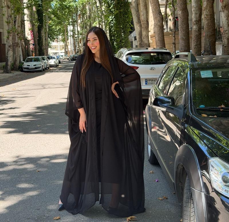پیراهن زیر عبای مشکی