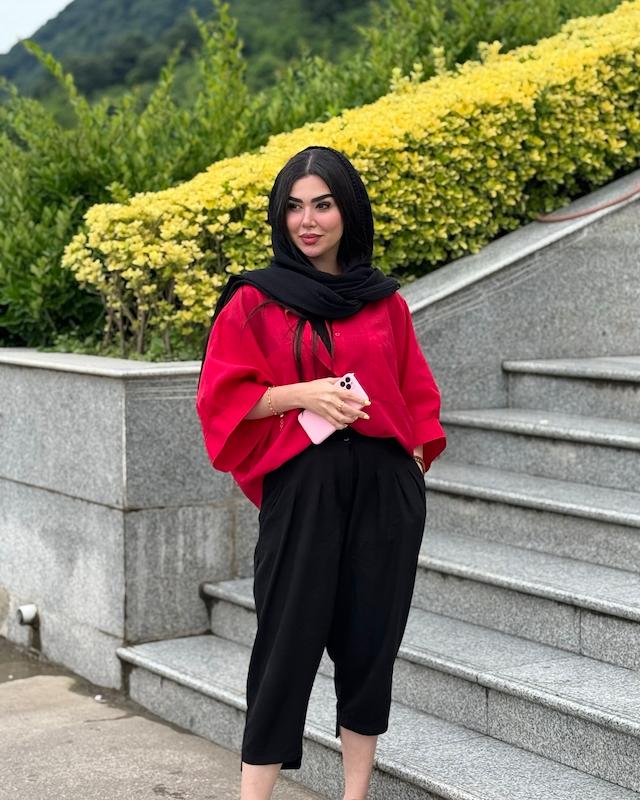 شومیز قرمز
