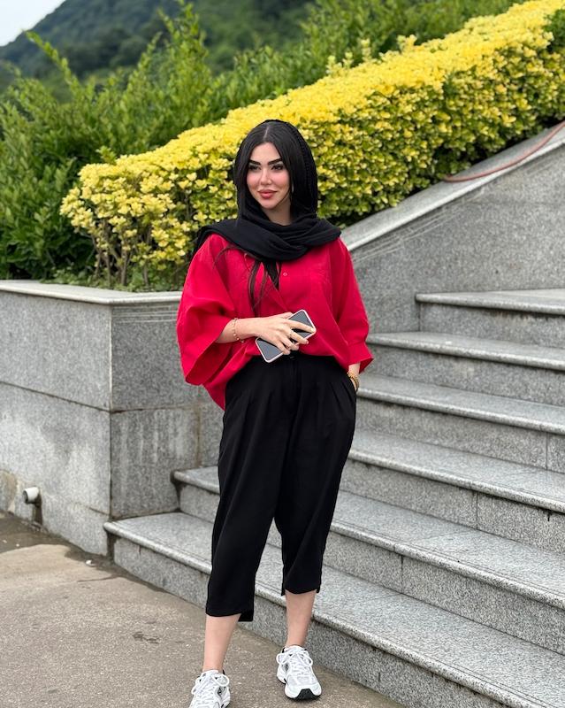 شومیز قرمز
