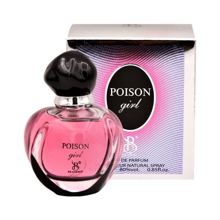 عطر 25 میل برندینی / رایحه زنانه دیور پویزن گرل/ کد محصول:2532