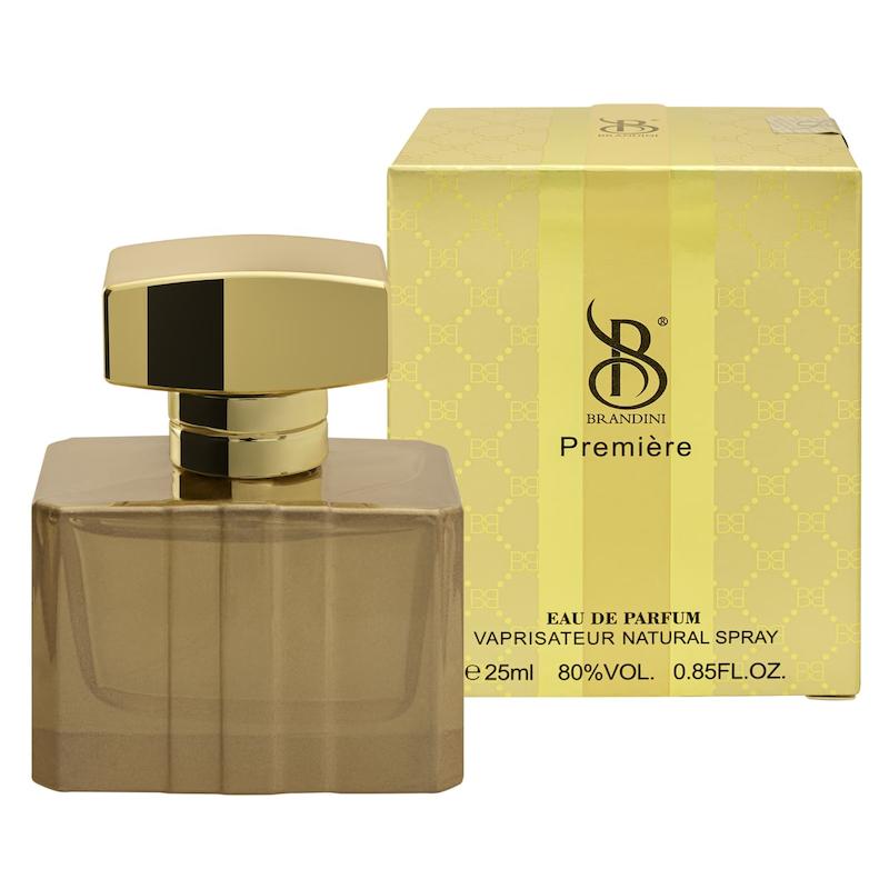 عطر 25 میل برندینی /  رایحه زنانه گوچی پریمیر/ کد محصول: 2558 
