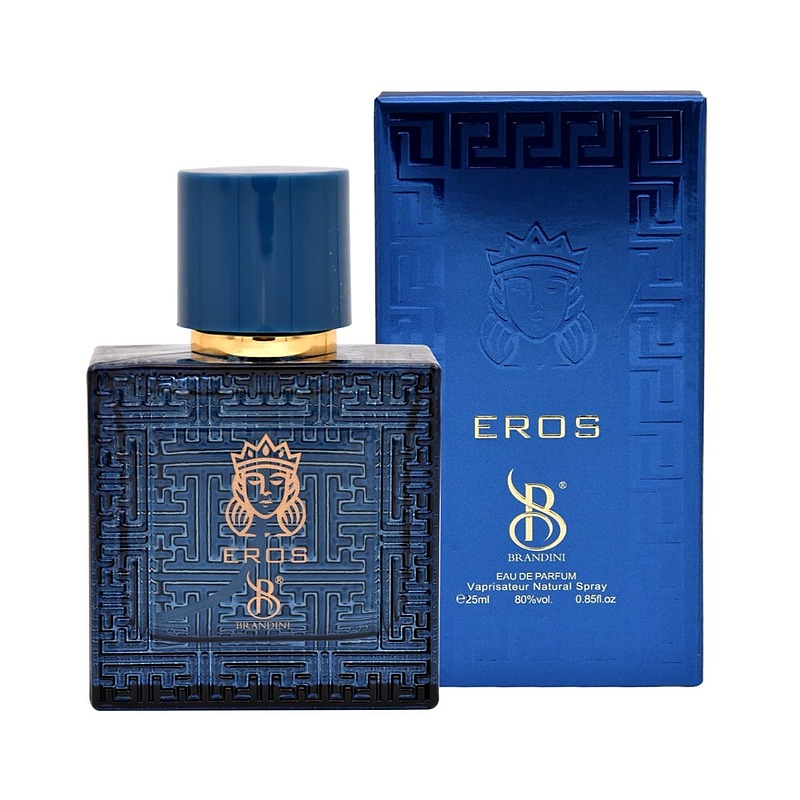 عطر 25 میل برندینی: رایحه مردانه ورساچه اروس / کد محصول: 2574 