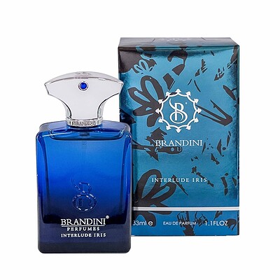 عطر 33 میل برندینی: رایحه آمواج اینترلود بلک ایریس مردانه/ کد محصول: 3338