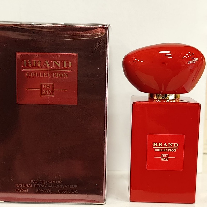 برندکالکشن کد 217 : رایحه عطر  جورجیو آرمانی آرمانی پرایو رژ مالاکایت 