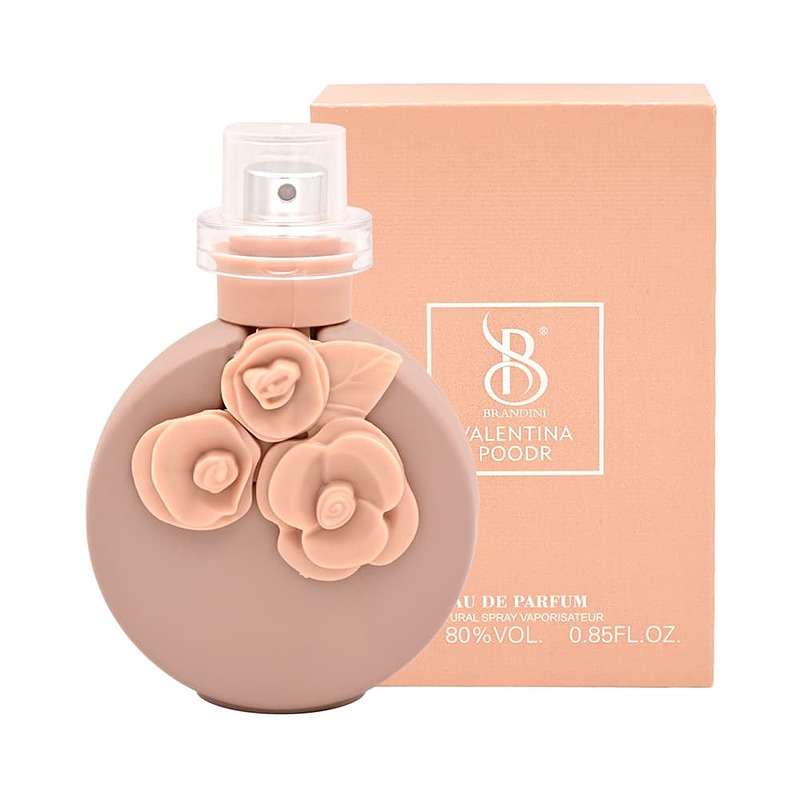 عطر 25 میل برندینی / رایحه ولنتینو پودر/ کد محصول: 2579 