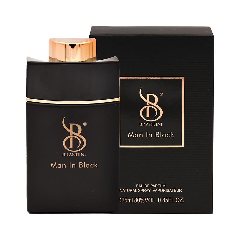 عطر 25 میل برندینی / رایحه مردانه بولگاری این بلک/ کد محصول: 2590