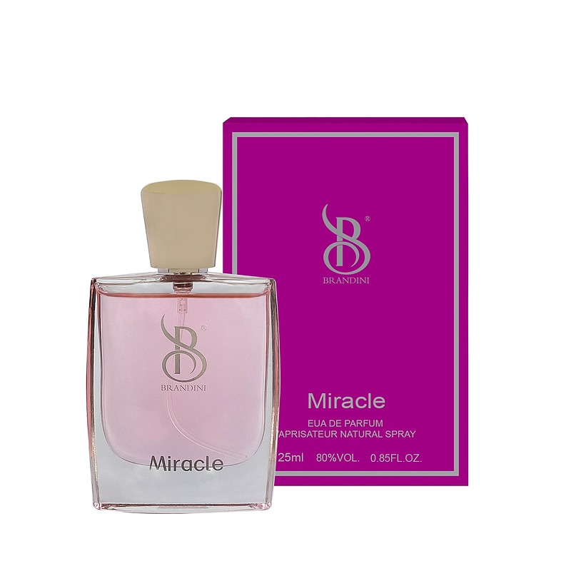 عطر 25 میل برندینی / رایحه زنانه لانکوم میراکل/ کد محصول: 2593