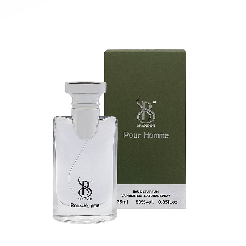 عطر 25 میل برندینی/  رایحه مردانه بولگاری پورهوم/ کد محصول: 2595