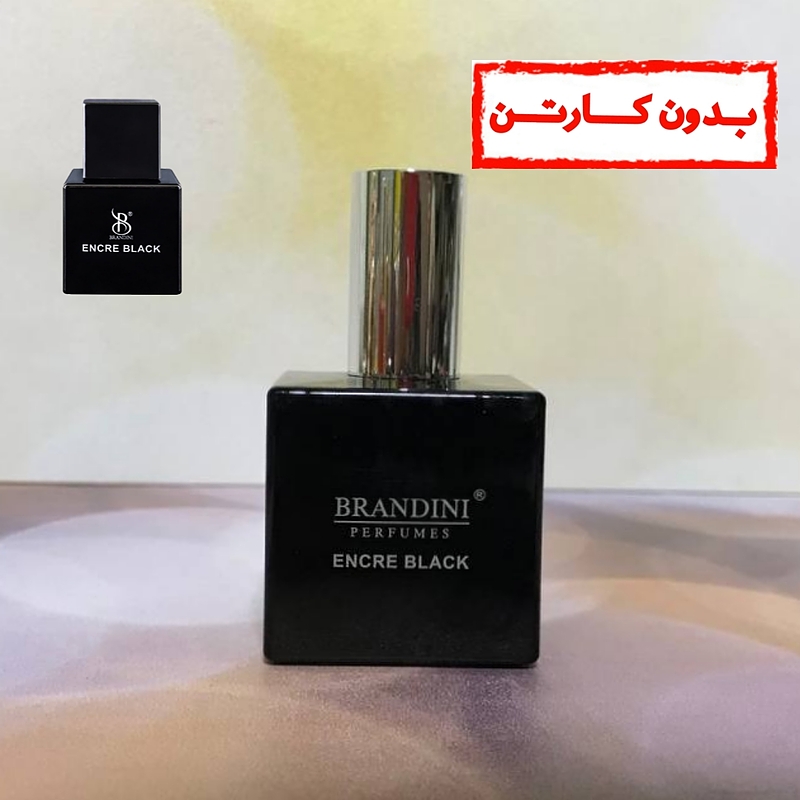 عطر 25 میل برندینی /  رایحه مردانه لالیک مشکی / کد محصول:2501