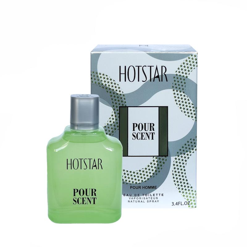 عطر ادکلن 100 میل  هات استار پورسنت مردانه  مشابه پورانهوم HotStar pour Scnet