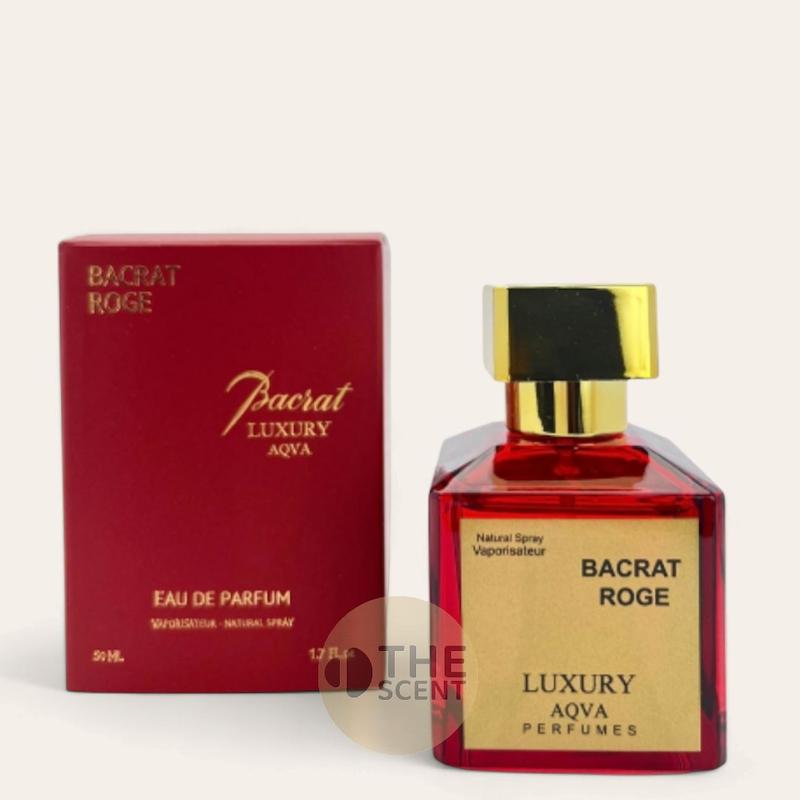 عطر ادکلن 50 میل لاکچری آکوا رایحه باکارات رژ قرمز 