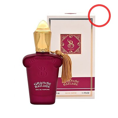 عطر ادکلن 33 میل گرند بالار زنانه Grande ballare( کازاموراتی گرن بالو)/کد محصول: 3303