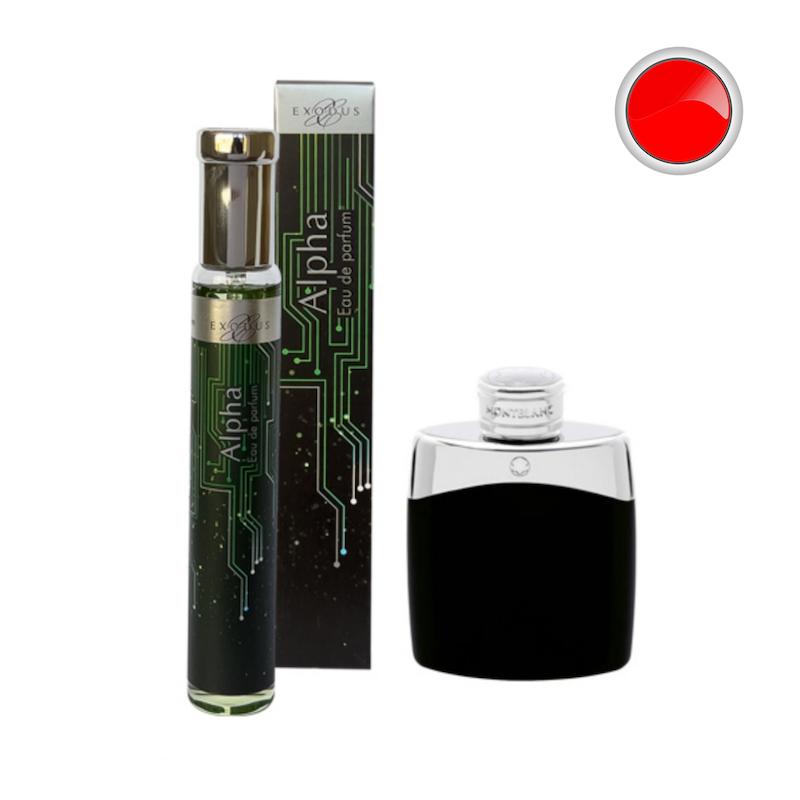 عطر ادکلن 30 اگزدوس رایحه لجند مشکی  Exodus ALPHA 