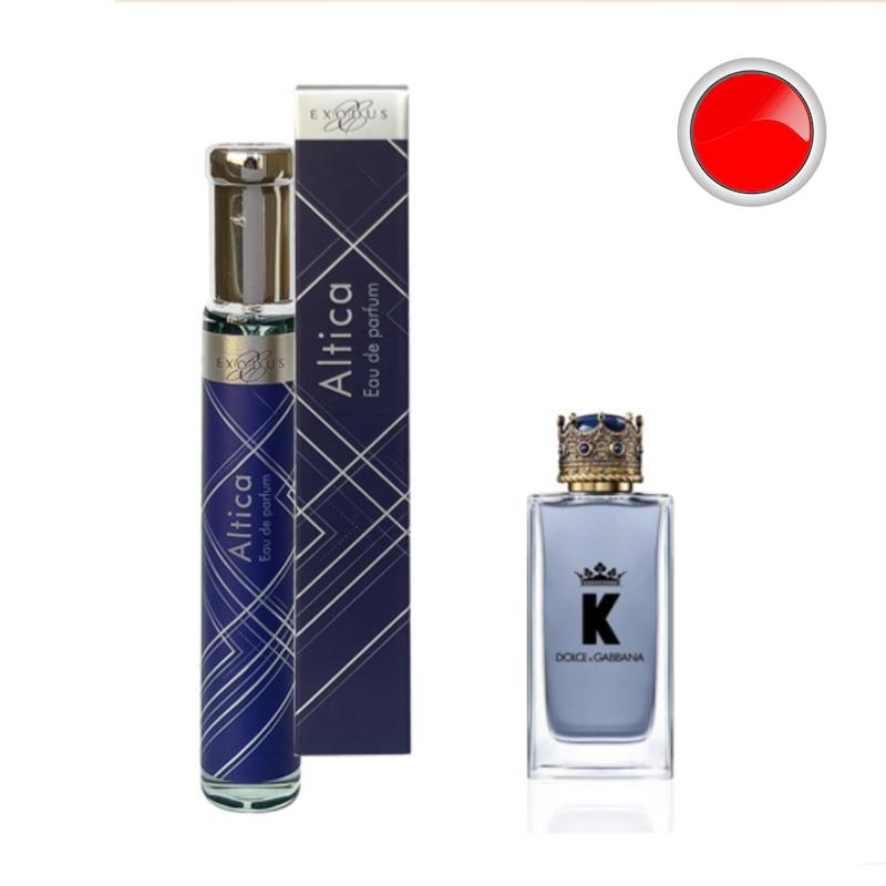 عطر ادکلن 30 میل اگزدوس رایحه دلچه گابانا کینگ Exodus Altica 