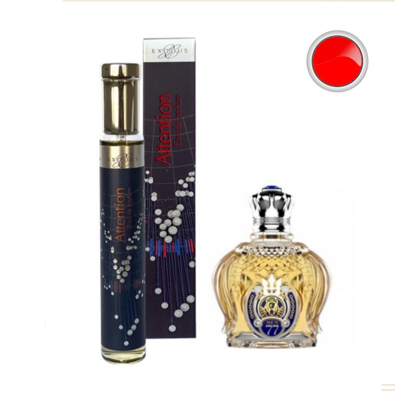 عطر ادکلن 30 میل اگزدوس رایحه شیخ 77 Exodus Attention