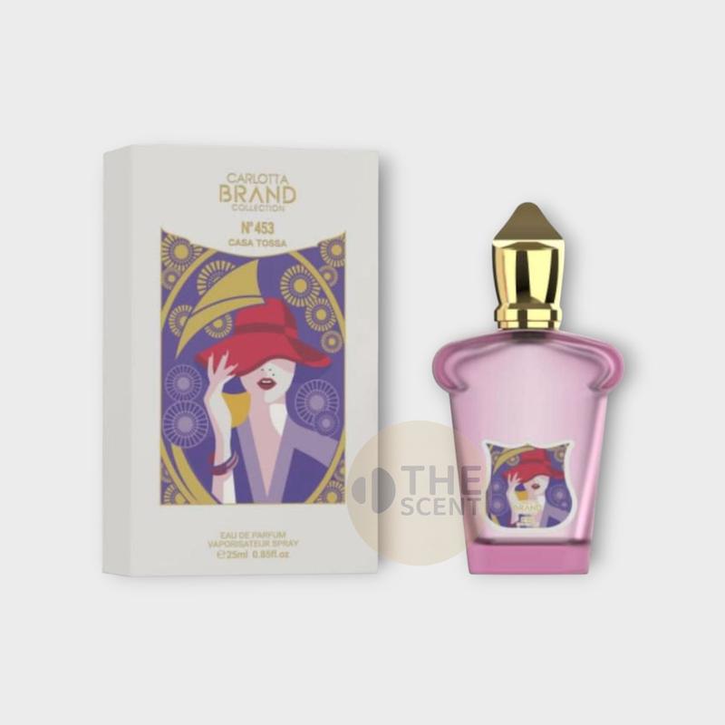 عطر ادکلن 25 میل برندکالکشن کد 453 رایحه کازاموراتی لاتوسکا