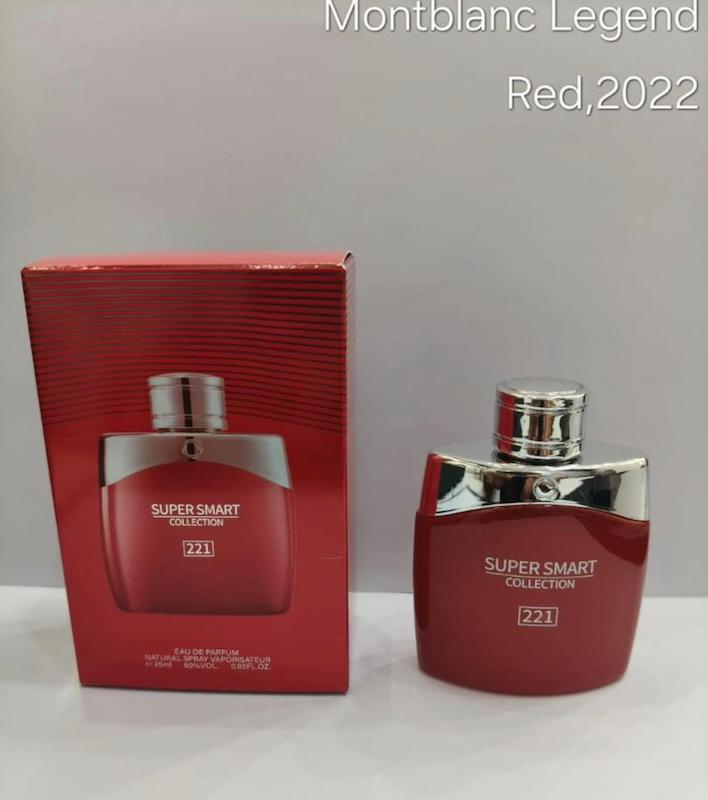عطر ادکلن 25م سوپر اسمارت لجند قرمز 221