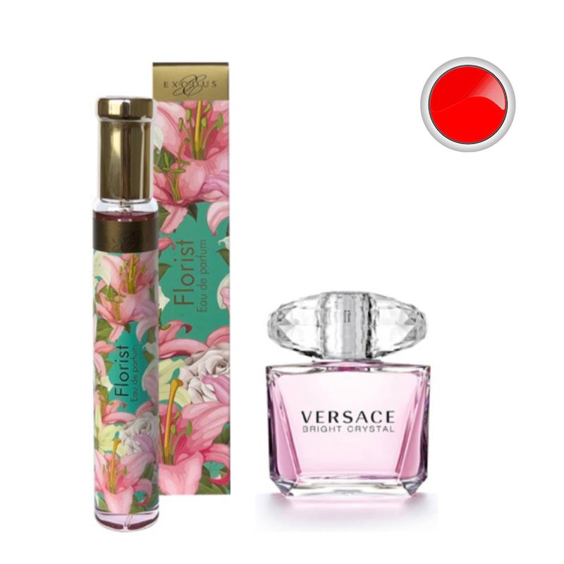 عطر ادکلن 30 میل  اگزدوس رایحه زنانه ورساچه صورتی  Exodus Florist