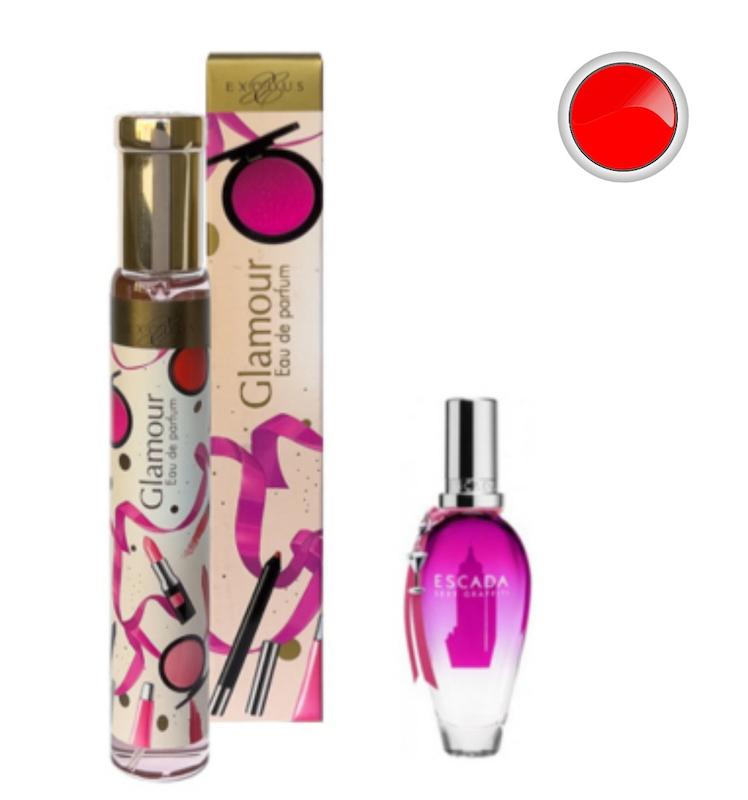 عطر ادکلن 30 میل  اگزدوس رایحه زنانه اسکادا s..y گرافیتی  Exodus Glamour