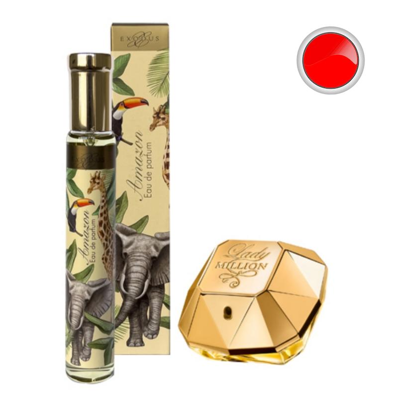 عطر ادکلن 30 میل  اگزدوس رایحه زنانه لیدی میلیون  Exodus Amazon